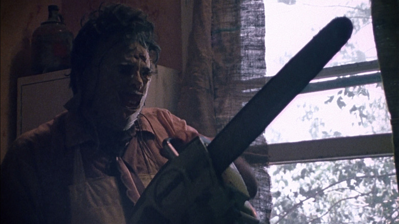 Gunnar Hansen in The Texas Chain Saw Massacre