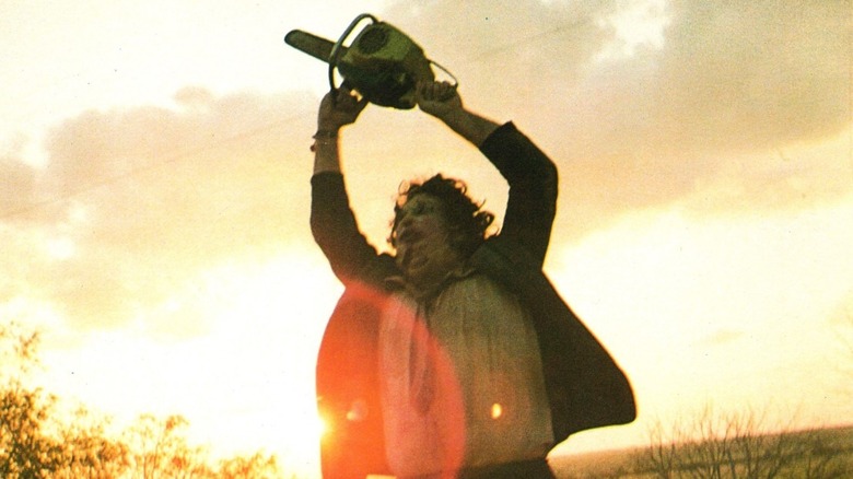 Gunnar Hansen in The Texas Chain Saw Massacre