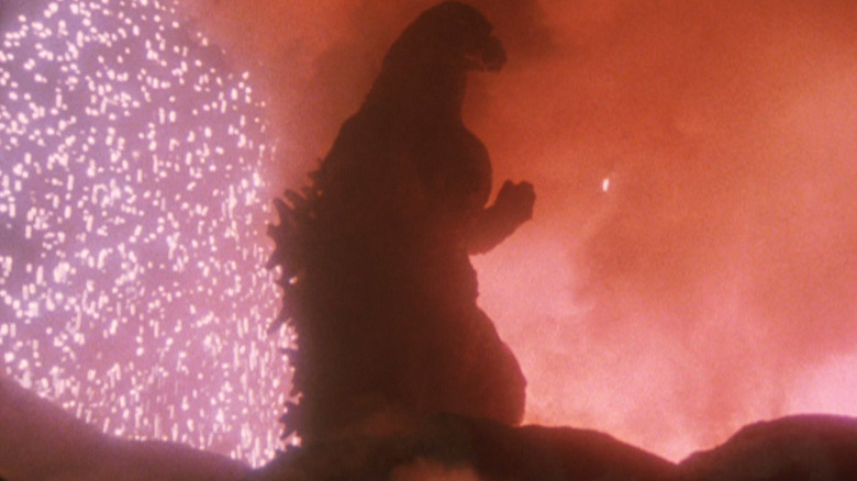 Godzilla vs. Mothra, explosive