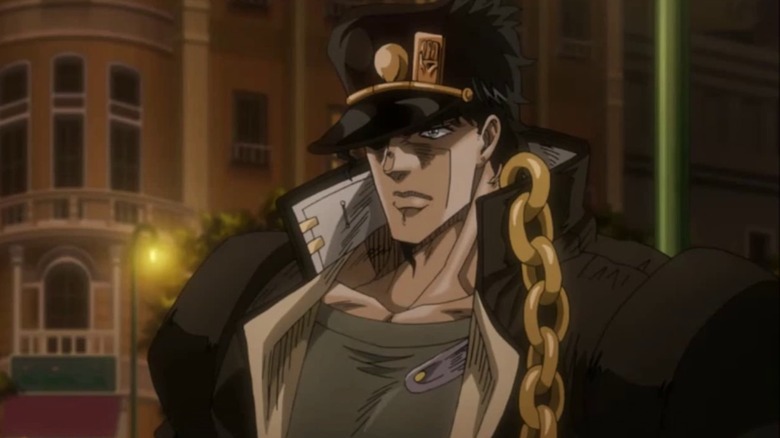 Jojo's Bizarre Adventure Jotaro faces Dio