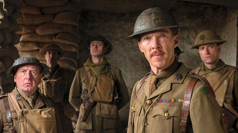 Benedict Cumberbatch wearing World War I uniform