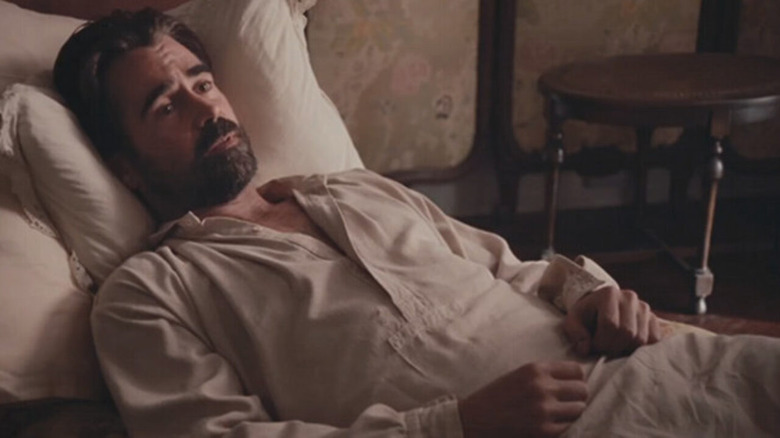 Colin Farrell in bed