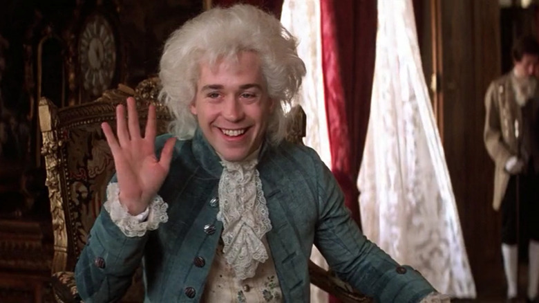 Tom Hulce as Wolfgang Amadeus Mozart in Amadeus