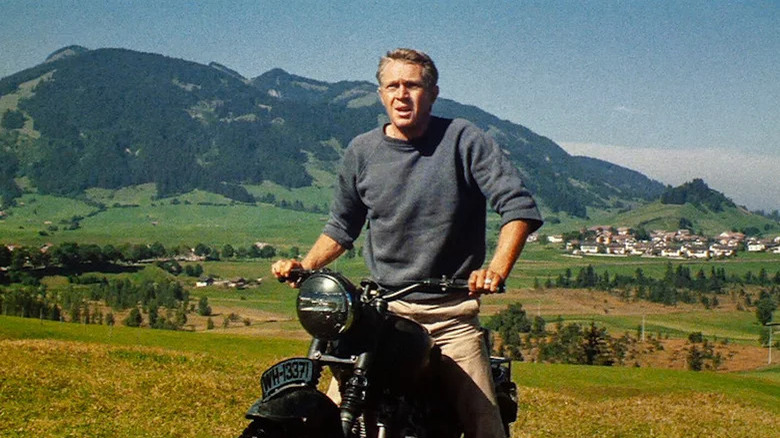 The Great Escape famous bike scene