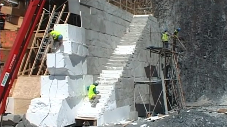 Building Helm's Deep in Dry Creek Quarry