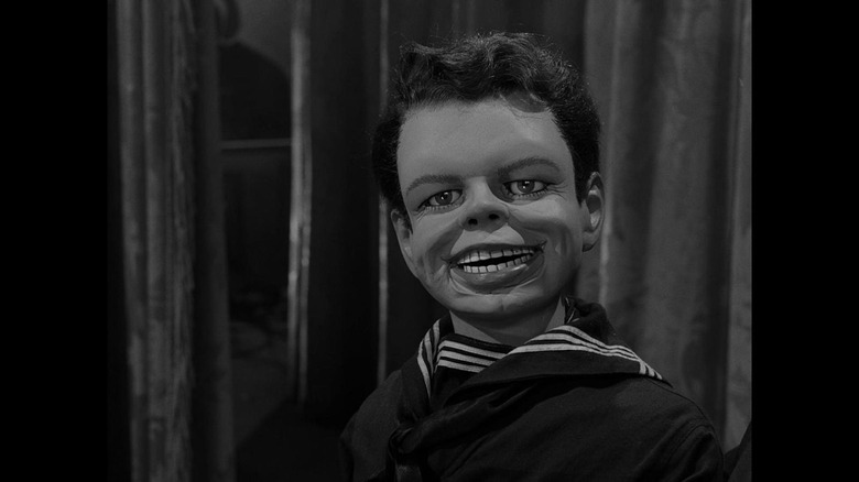 Cliff Robertson as a dummy in The Twilight Zone