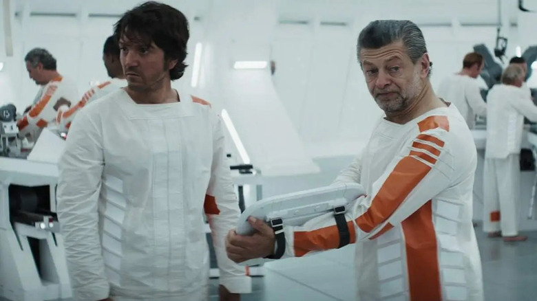 Diego Luna and Andy Serkis in Andor