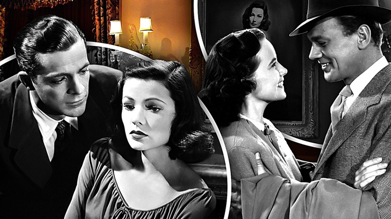 Dana Andrews, Gene Tierney, Teresa Wright, Joseph Cotten, Laura and Shadow of a Doubt