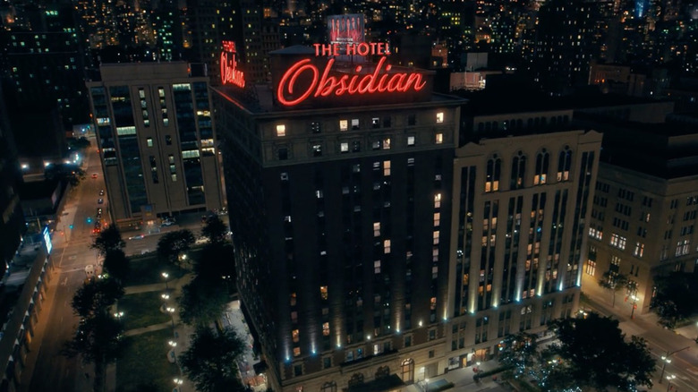 The Umbrella Academy Season 3 finale all goes down at the Hotel Obsidian.