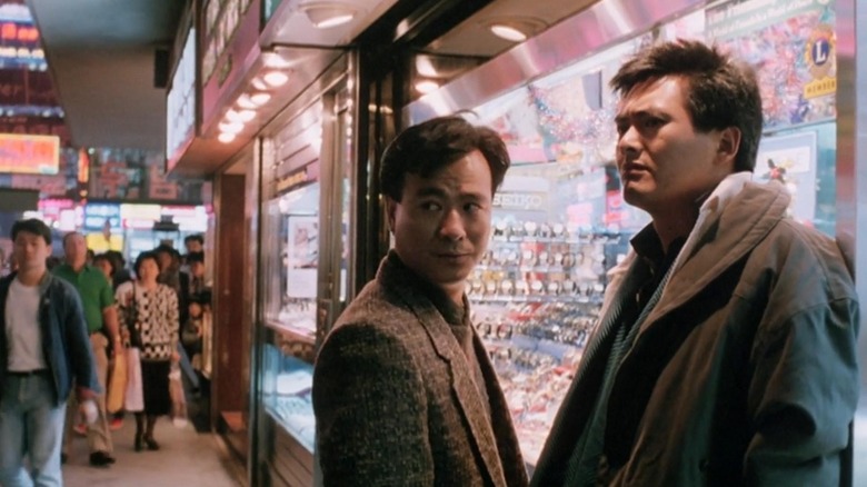 Danny Lee e Chow Yun-Fat em Cidade em Chamas