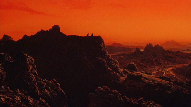 Enemy Mine, alien planet