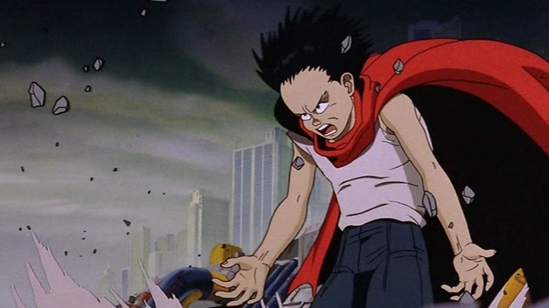 Akira Tetsuo Uses Powers