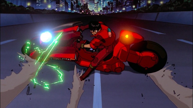 Akira Kaneda Motorcycle Slide