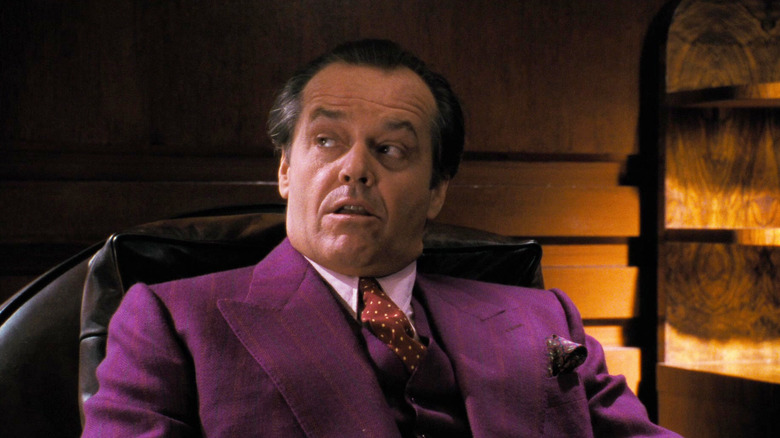 Jack Nicholson as Jack Napier looking surprised in Batman (1989)