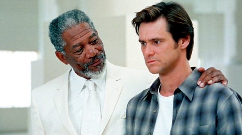 Morgan Freeman, Jim Carrey, Bruce Almighty