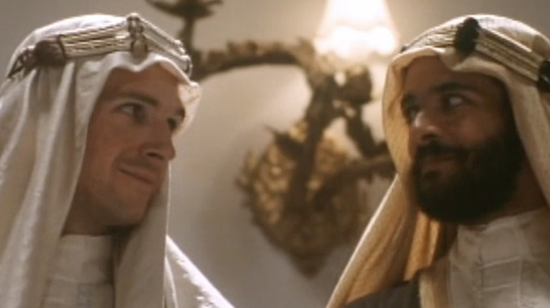 Ralph Fiennes and Alexander Siddig in A Dangerous Man Lawrence After Arabia