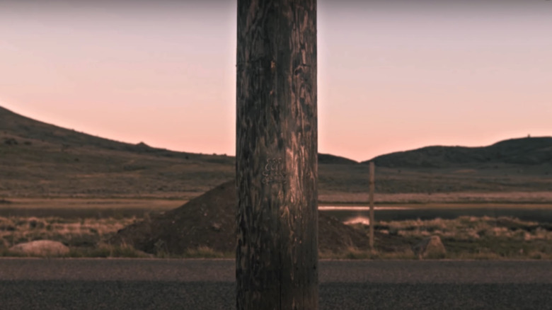 Telephone pole in Hereditary