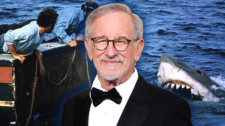 Mandíbulas Steven Spielberg água