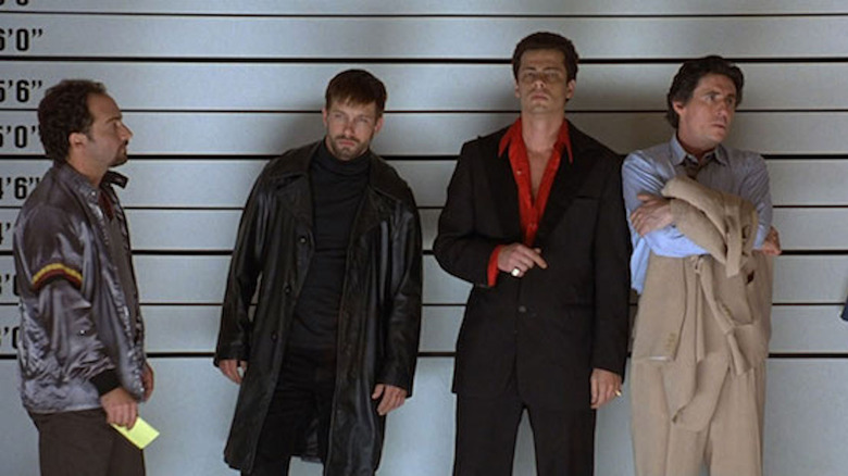 The Usual Suspects Kevin Pollak Gabriel Byrne Benicio Del Toro Kevin Spacey Stephen Baldwin