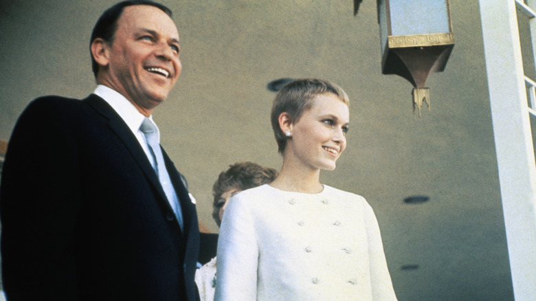 Frank Sinatra and Mia Farrow