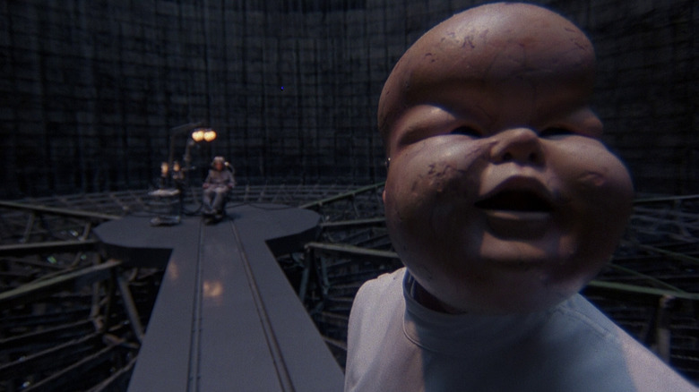 Creepy baby in "Brazil"