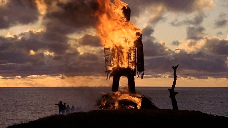 A still from The Wicker Man