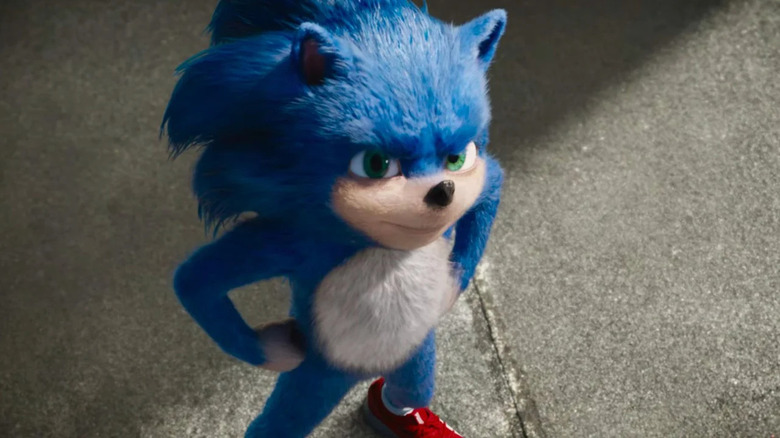 The horrifying original design of Sonic the Hedgehog