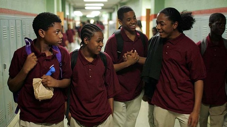 The kids of season 4 in The Wire