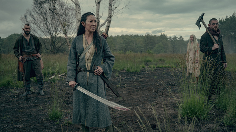 Michelle Yeoh, others,  in The Witcher: Blood Origin