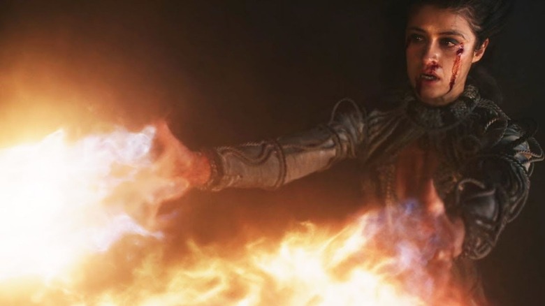 Yennefer (Anya Chalotra) releases her chaos