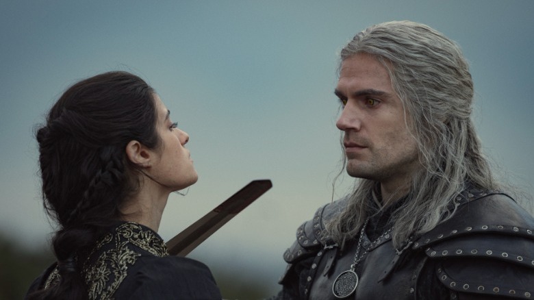 Anya Chalotra, Henry Cavill, The Witcher