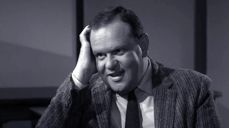 Jack Weston as a desperate-looking writer in The Twilight Zone