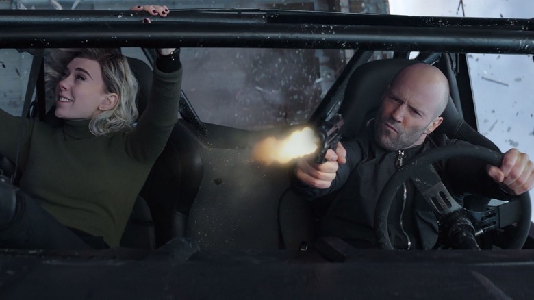 Vanessa Kirby and Jason Statham in Fast & Furious Presents: Hobbs & Shaw