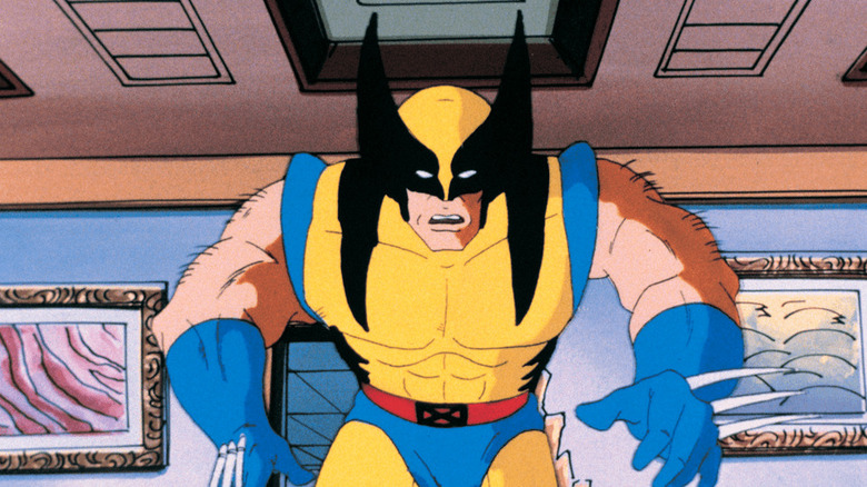 Wolverine is stunned in X-Men: The Animated Series
