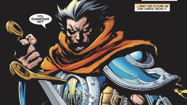 Logan transformed into the Horseman of Death in X-Men comics