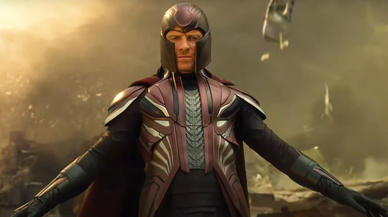 Magneto outstretched arms