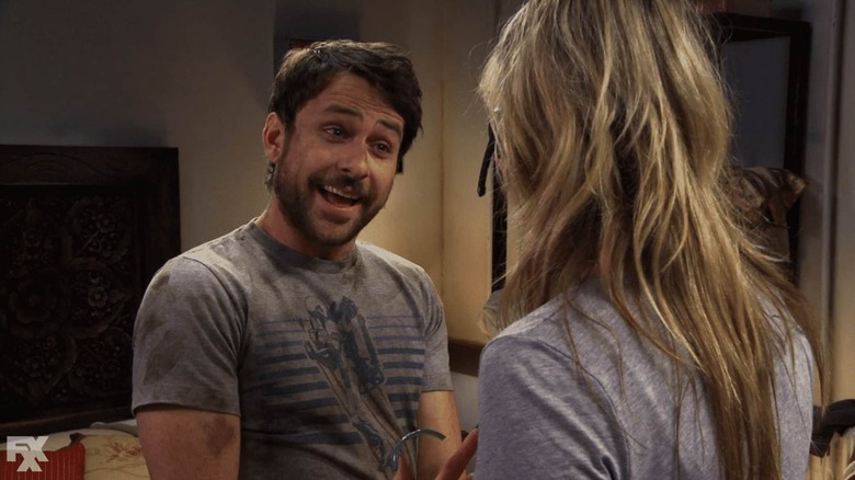 Charlie Day and Kaitlin Olson in It's Always Sunny in Philadelphia