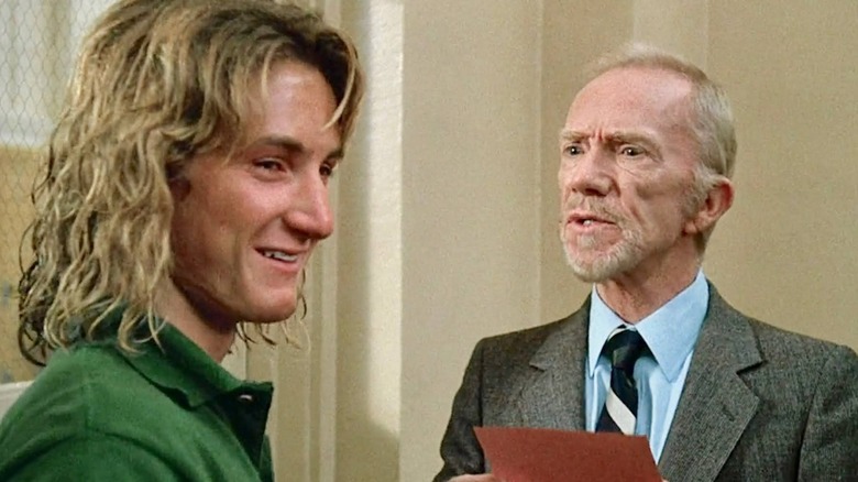 Mr. Hand reprimanding Jeff Spicoli in Fast Times at Ridgemont High 