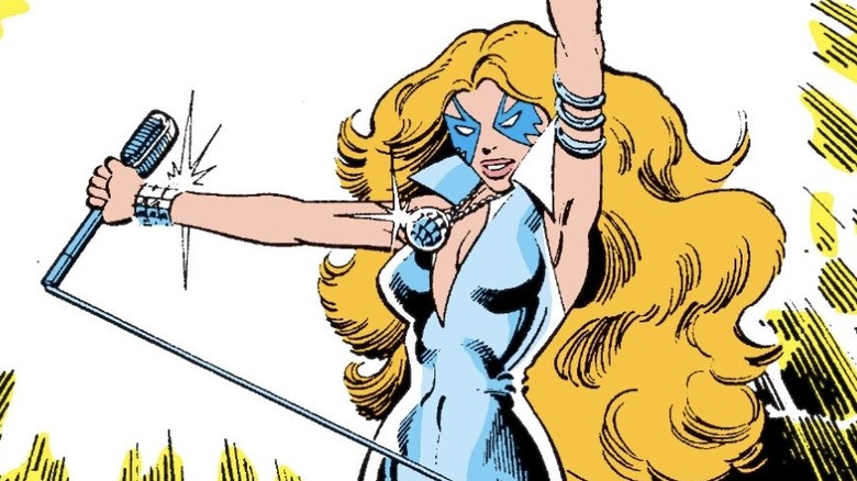 Image of Dazzler from Marvel Comics
