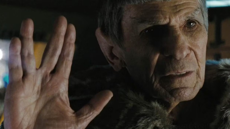 Old Spock in the 2009 Star Trek movie