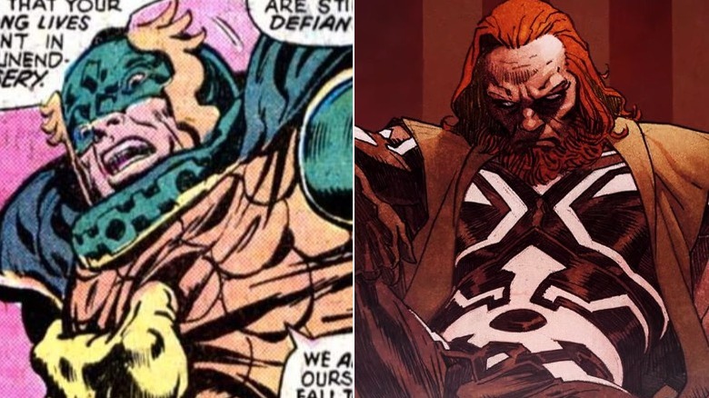 Valkin and Zuras in Marvel comics