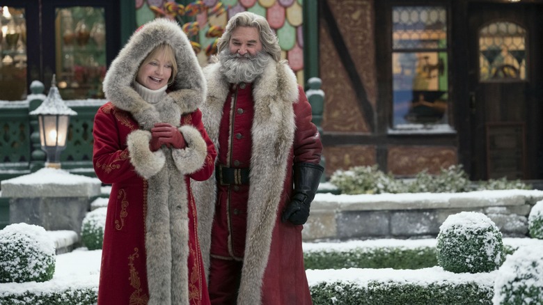 Goldie Hawn and Kurt Russell in The Christmas Chronicles