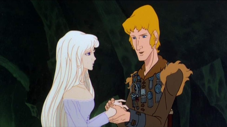 The Lady Amalthea and Prince Lir in The Last Unicorn t