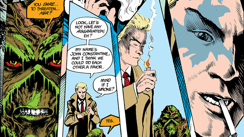 Constantine meets Swamp Thing