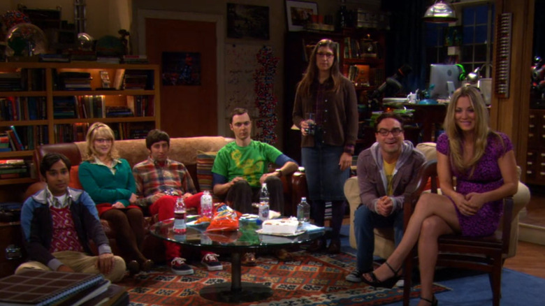 Every main character in The Big Bang Theory