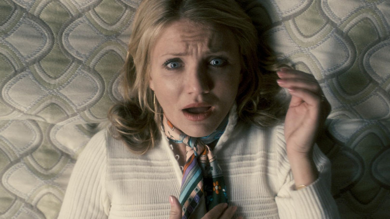 Cameron Diaz as Norma looking terrified in The Box