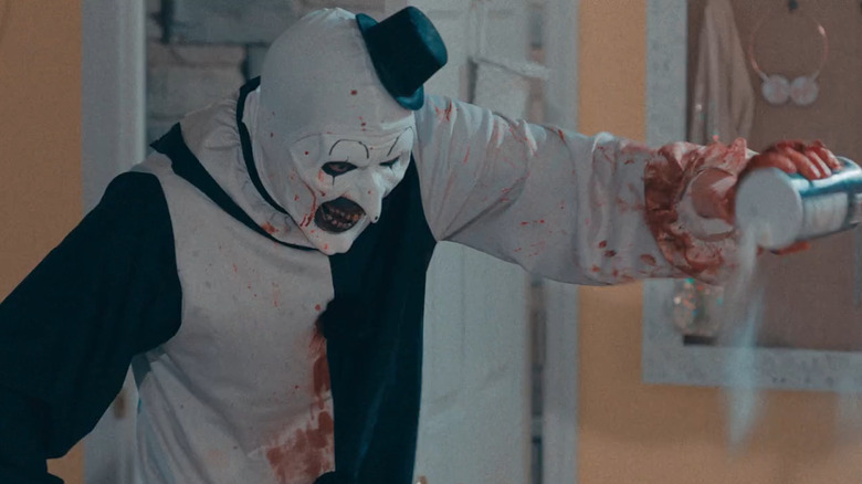 David Howard Thronton as Art the Clown in Terrifier 2