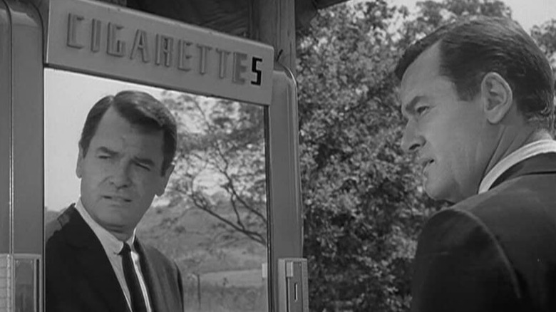 Twilight Zone Martin sees self in mirror