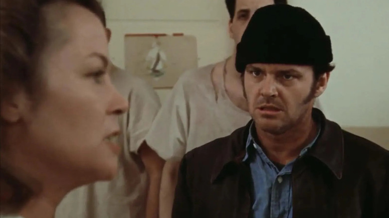 Louise Fletcher and Jack Nicholson in One Flew Over the Cuckoo's Nest