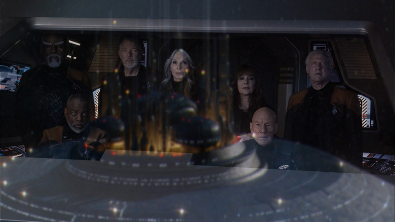 Star Trek: Picard Enterprise crew